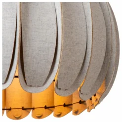 Lampes En Tissu-Luminaires Lucide SPENCER Suspension Noir, 1 lumière