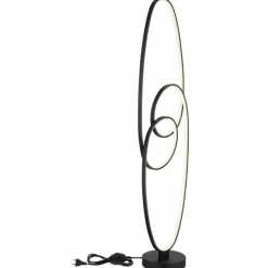 Luminaires Globo Lighting Spira Lampadaire LED Noir, 1 lumière* Éclairage Led