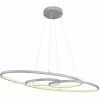 Luminaires Globo Lighting Spira Suspension LED Chrome, Argenté, 1 lumière* Éclairage Led
