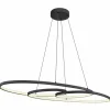 Luminaires Globo Lighting Spira Suspension LED Noir, 1 lumière* Éclairage Led