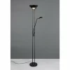 Luminaires Reality Spock Lampadaire LED Noir, 2 lumières* Éclairage Led