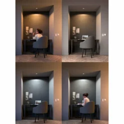 Luminaires Philips Spot à encastrer Philips Hue Ambiance White Milliskin Argenté, 1 lumière