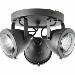 Luminaires Brilliant Spot Brilliant Carmen Noir, 3 lumières