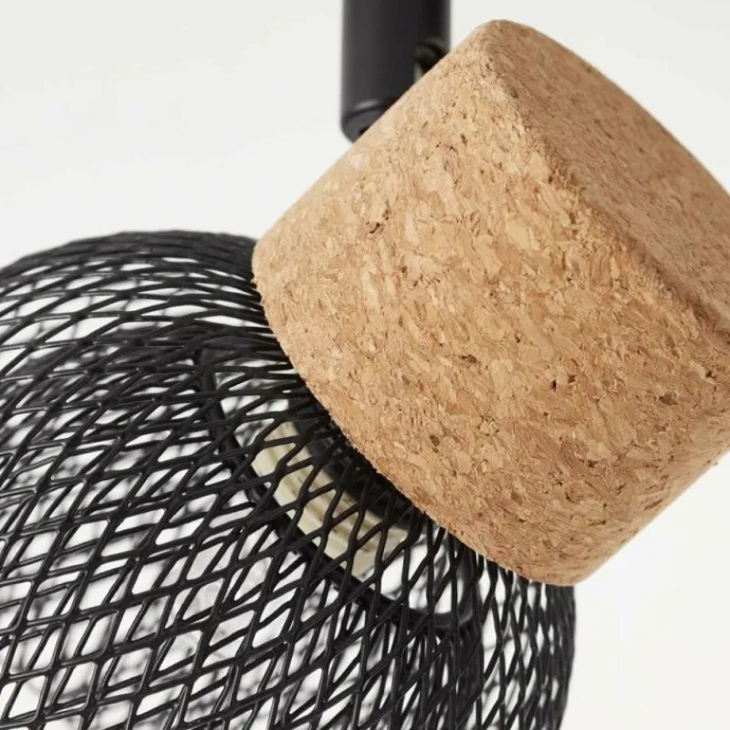 Luminaires Brilliant Spot Brilliant Flaka Noir, 4 lumières* Spots Et Projecteurs