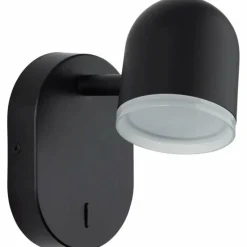 Luminaires Brilliant Spot Brilliant Gretchen Noir, 1 lumière* Spots Et Projecteurs