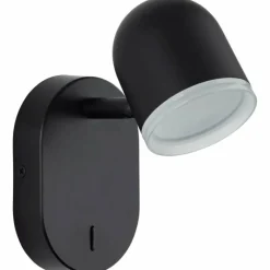 Luminaires Brilliant Spot Brilliant Gretchen Noir, 1 lumière* Spots Et Projecteurs