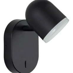 Luminaires Brilliant Spot Brilliant Gretchen Noir, 1 lumière* Spots Et Projecteurs