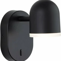 Luminaires Brilliant Spot Brilliant Gretchen Noir, 1 lumière* Spots Et Projecteurs