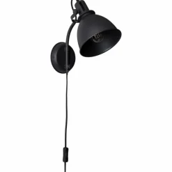 Luminaires Rustiques-Luminaires Brilliant Spot Brilliant Jesper Noir, 1 lumière