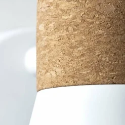 Luminaires Rustiques-Luminaires Brilliant Spot Brilliant Moka Blanc, 1 lumière