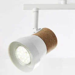 Luminaires Rustiques-Luminaires Brilliant Spot Brilliant Moka Blanc, 2 lumières