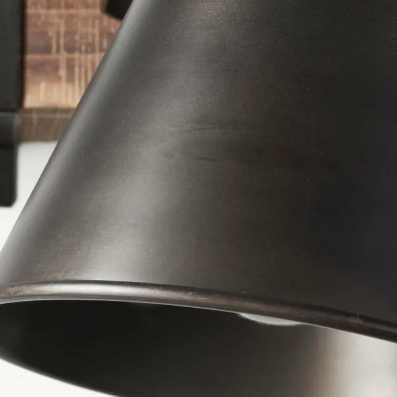 Luminaires Rustiques-Luminaires Brilliant Spot Brilliant Plow Noir, 1 lumière