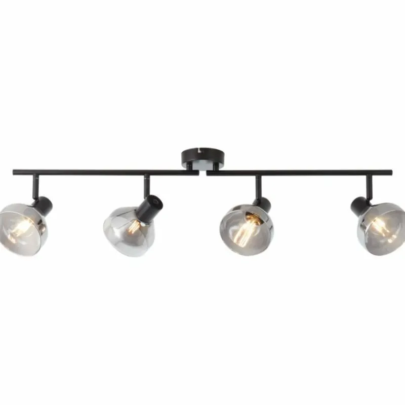 Luminaires Brilliant Spot Brilliant Reflekt Noir, 4 lumières