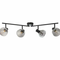 Luminaires Brilliant Spot Brilliant Reflekt Noir, 4 lumières