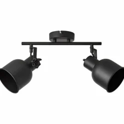 Lampes Industrielles-Luminaires Brilliant Spot Brilliant Rolet Noir, 2 lumières