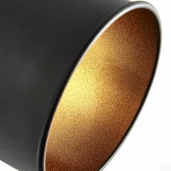 Lampes Industrielles-Luminaires Brilliant Spot Brilliant Rolet Noir, 3 lumières