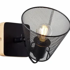 Luminaires Scandinaves-Luminaires Brilliant Spot Brilliant Whole Bois foncé, Noir, 1 lumière