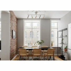 Lampes Dorées-By Rydéns Spot By Rydens Pulse Or, Blanc, 5 lumières