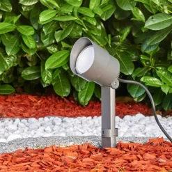 hofstein Spot de jardin Apenrader LED Anthracite, 1 lumière
