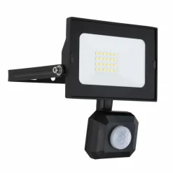 Luminaires Globo Lighting Spot de jardin Globo HELGA LED Noir, 1 lumière, Détecteur de mouvement