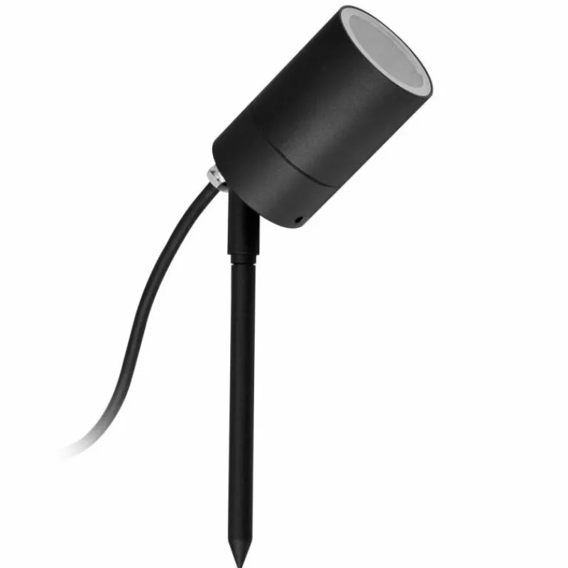 KS Verlichting Spot de jardin Led Pin Noir, 1 lumière