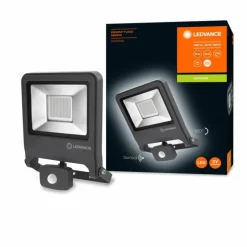 Luminaires Ledvance Spot de jardin LEDVANCE ENDURA® Gris, 1 lumière, Détecteur de mouvement