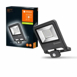 Luminaires Ledvance Spot de jardin LEDVANCE ENDURA® Gris, 1 lumière, Détecteur de mouvement