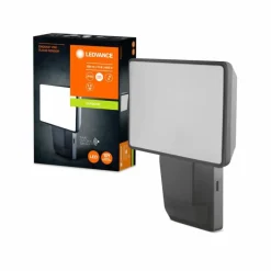 Luminaires Ledvance Spot de jardin LEDVANCE ENDURA® Gris, 1 lumière, Détecteur de mouvement