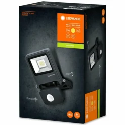 Luminaires Ledvance Spot de jardin LEDVANCE ENDURA® Gris, 1 lumière, Détecteur de mouvement