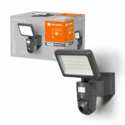 Luminaires Ledvance Spot de jardin LEDVANCE Smart+ Gris, 1 lumière, Détecteur de mouvement