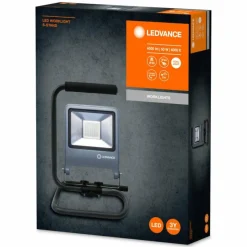 Luminaires Ledvance Spot de jardin LEDVANCE WORKLIGHTS Gris, 1 lumière