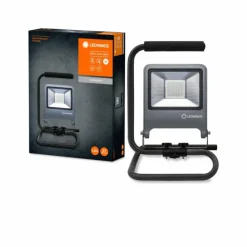 Luminaires Ledvance Spot de jardin LEDVANCE WORKLIGHTS Gris, 1 lumière