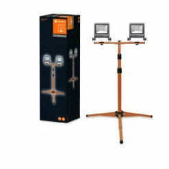 Luminaires Ledvance Spot de jardin LEDVANCE WORKLIGHTS Gris, 1 lumière