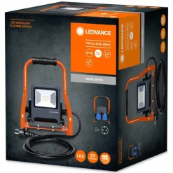 Luminaires Ledvance Spot de jardin LEDVANCE WORKLIGHTS Gris, Orange, 1 lumière