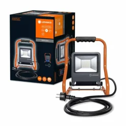 Luminaires Ledvance Spot de jardin LEDVANCE WORKLIGHTS Gris, Orange, 1 lumière