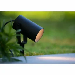 Luminaires Lucide Spot de jardin Lucide TAYLOR Noir, 1 lumière