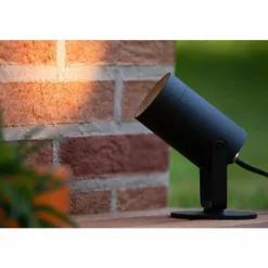 Luminaires Lucide Spot de jardin Lucide TAYLOR Noir, 1 lumière