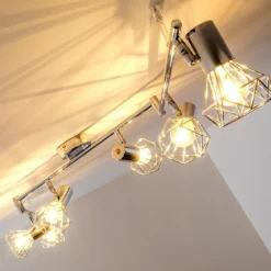 hofstein Spot de plafond Annai Chrome, 6 lumières* Spots Et Projecteurs