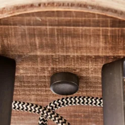 Lampes En Bois-Luminaires Brilliant Spot de plafond Brilliant Tool Noir, 2 lumières