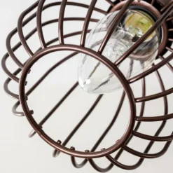 Luminaires Rustiques-hofstein Spot de plafond Cancun Brun, 3 lumières