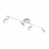 Luminaires Eglo Spot de plafond Eglo SALTO LED Chrome, 4 lumières* Éclairage Led