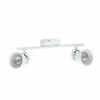 Luminaires Eglo Spot de plafond EGLO SERAS LED Blanc, 2 lumières* Éclairage Led