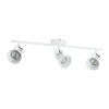 Luminaires Eglo Spot de plafond EGLO SERAS LED Blanc, 3 lumières* Spots Et Projecteurs
