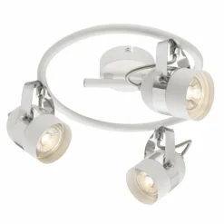 Lampes Industrielles-Luminaires Globo Lighting Spot de plafond Globo CALGARY LED Blanc, 3 lumières