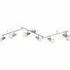 Luminaires Globo Lighting Spot de plafond Globo Xara I Chrome, 6 lumières* Spots Et Projecteurs