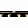 Luminaires Globo Lighting Spot de plafond Globo ZACATE Nickel mat, 4 lumières