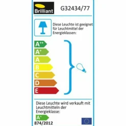 Luminaires Brilliant Spot de plafond LED Brilliant Leuchten Chrome, Nickel mat, Blanc, 3 lumières