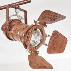hofstein Spot de plafond Lichinga Rouille, 2 lumières* Spots Et Projecteurs