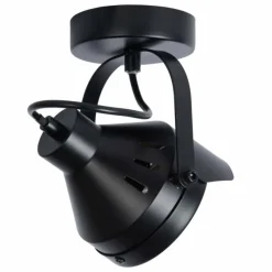 Lampes Industrielles-Luminaires Lucide Spot de plafond Lucide CICLETA Noir, 1 lumière