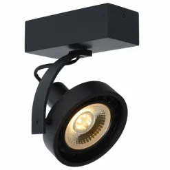 Lampes Industrielles-Luminaires Lucide Spot de plafond Lucide DORIAN LED Noir, 1 lumière